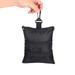 Kritne Black Multi-Pocket Zipper Golf Ball Tee Handbag Portable Golf Ball Accessories Pouch with Clip