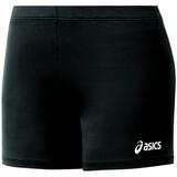 ASICS Women s 4? Court Short Volleyball Shorts (Black XS)