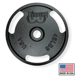 Biggins Iron Olympic Cast Iron Weight Plates Single 45 lb.