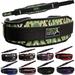 MRX Weight Lifting Belt with Double Back Support Gym Training 5 Wide Belts 11 Colors (Camo Green Large)