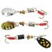 South Bend Classic Spinner Trout Fishing Lure Assorted Colors 1/12 Ounce 3-pack Spinnerbaits