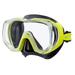 TUSA M-3001 Freedom Tri-Quest Scuba Diving Mask (Black/Flash Yellow)