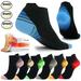 Ankle Compression Running Socks For Men & Women 1 2 3 6 Pairs-Fit for Athletic Travel& Medical