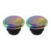 Colorful Bike Handlebar End Plugs Aluminum Alloy Handlebar Caps Grip Bar End Caps for Mountain Road Bikes