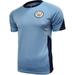 Icon Sports Men Manchester City Licensed Soccer Poly Shirt Jersey - Custom Name and Number - -13 Large