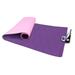 Indoor Outdoor Waterproof Non-Slip Yoga Mats with Timer Exercise Gym Timing Mats with Phone Holder