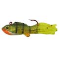 Northland Fishing Tackle Slurpies Small-Fry Pre-Rigged Jig with Paddle Tail Freshwater Perch