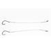 Rite Angler Circle Hook Wire Rig #1 2 1/0 2/0 3/0 with Crane Swivels for Saltwater Inshore Offshore Bottom Reef Fishing
