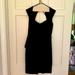 Anthropologie Dresses | Maple Black Cocktail Dress With Keyhole Back. Sz 4 | Color: Black | Size: 4