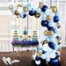 MMTX Blue Balloon Arch Garland Kit, 94 Pcs Blue White Gold Latex Confetti Balloons Pack For Birthday, Baby Shower, Wedding | Wayfair ZLNQ0006