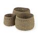 Three Posts™ Meghans 3 Piece Seagrass Basket Set Seagrass in Brown | 11.81 H x 14.96 W x 14.96 D in | Wayfair A04A59DA61A34B1DBBB5634C53D5960A