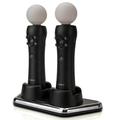 PlayStation 4 Move Motion Controllers 2-Pack & MOVE Dual Charging Dock (Bulk Packaging)