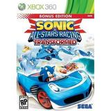 Sonic & All-Star Racing Transformed Bonus Edition SEGA Xbox 360 010086680638