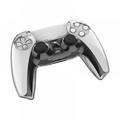 Clear Hard Case Protective Cover Skin Shell for Sony Anti-Slip Transparent Pc Cover Play Station5 Console Controller Gamepad Not Included