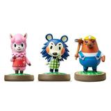 Reese - Mabel - Mr Resetti Amiibo (Animal Crossing Series) for Nintendo Switch - WiiU 3DS 3 Pack (Bulk Packaging)