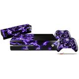 Electrify Purple - Skin Bundle Decal Style Skin fits XBOX One Console Original Kinect and 2 Controllers (XBOX SYSTEM NOT INCLUDED)