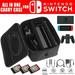 For Nintendo Switch Brand Console Accessory Storage Carrying Travel Case Bag Black