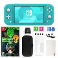 Nintendo Switch Lite in Turquoise with Luigis Mansion 3 and Accessories 11 in 1 Accessories Kit
