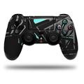 Skin for Sony PS4 Dualshock Controller PlayStation 4 Original Slim and Pro Baja 0023 Neon Teal (CONTROLLER NOT INCLUDED)