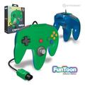 Nintendo 64 Captain Premium Controller For N64 (Hero Green) - Hyperkin