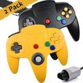 LUXMO Classic N64 Controller Wired N64 Gamepad Controllers with Upgraded Joystick for N64 Video Game Console N64 system