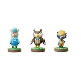 Amiibo Animal Crossing 3-Pack (Blathers Cyrus Kicks) Bulk Pack for Nintendo Switch WiiU 3DS - Walmart.com