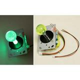 RetroArcade.us ra-joystick-js4-grn Illuminated led Arcade Joystick switchable from 8-Way to 4-Way (Green)