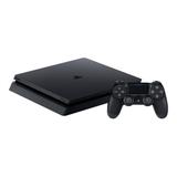 Restored Sony PlayStation 4 - Game console - HDR - 500 GB HDD - jet black (Refurbished)