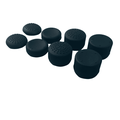 8-Pack of Black Analog Stick Grips for Xbox or Playstation Controllers