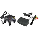 N64 Parts Bundle - Controller Power Adapter and AV Cable