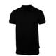 HRM Herren Heavy Stretch Polo, schwarz, Gr. 5XL I Premium Polo Shirt Herren aus 95% Baumwolle & 5% Elasthan I Basic Polohemd bis 40°C waschbar I Hochwertige & nachhaltige Herren-Kleidung I Workwear