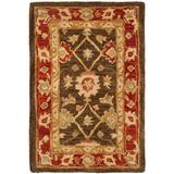 SAFAVIEH Handmade Anatolia Letitia Traditional Oriental Hand-spun Wool Rug