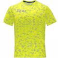 Zeus Pixel Herren Fitness Trikot neon gelb