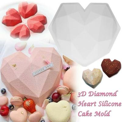 3D Gift Shape Silicone Mould Food-grade Fondant Chocolate Cake Decor Molds Tools 