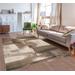 Luxe Weavers Lagos Collection 7558 Beige 8x10 Abstract Area Rug - 7558 Beige 8x10