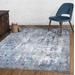 Luxe Weavers Hampstead Abstract Blue 5x7 Area Rug - 386 Blue 5x7