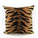 Liora Manne Tiger Indoor / Outdoor Throw Pillow