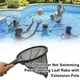 Écumoire de piscine avec tige d'extension accessoires de nettoyage pour piscines de spa