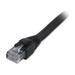 Comprehensive CAT6SH-100BLK Cat6 Snagless Solid Shielded Black Patch Cable 100 ft.