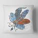 Designart 'Ethnic Boho Style Design' Bohemian & Eclectic Printed Throw Pillow