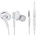 OEM InEar Earbuds Stereo Headphones for Archos 50 Diamond Plus Cable - Designed by AKG - with Microphone and Volume Buttons (White)