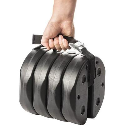 US WEIGHT U0040 Tailgate Canopy Weights W/ Carry Strap, (4) 10 lb Weights,