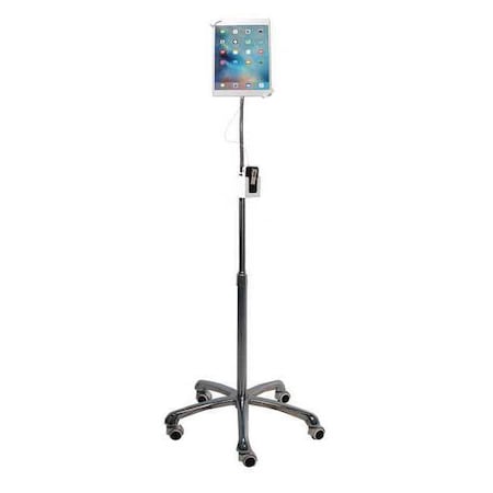 CTA DIGITAL PAD-SHFS Tablet Floor Stand,Silver,26" L