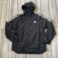 Adidas Jackets & Coats | Adidas Triple Stripe Light Jacket. Euc | Color: Black | Size: L