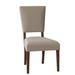 Fairfield Chair Libby Langdon Upholstered Side Chair Upholstered in Brown | 36.5 H x 20 W x 26 D in | Wayfair 6455-05_9508 05_Walnut