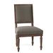 Fairfield Chair Lila Upholstered Side Chair Upholstered in Red/Gray | 39 H x 23.25 W x 24.5 D in | Wayfair 8840-05_9953 76_MontegoBay