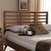 Mercury Row® Murakami Solid Wood Panel Headboard Wood in Brown | 58.3 H x 78.1 W x 0.9 D in | Wayfair 2BBF8E3EF19D48519F32BFFBF31C226C