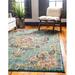 Green 120 x 0.5 in Area Rug - Langley Street® Galyean Abstract/Orange Area Rug | 120 W x 0.5 D in | Wayfair 0D8B2158378E4869ABB086CA969227D6