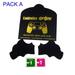 1 Set of Anti-slip Stickers and a Dry-wet bag Video Game Gamepad Accessories Kit for PS4 Controller Console Grip