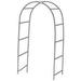 GZYF 7.9 Ft Metal Wedding Arch Garden Arch for Outdoor Party Prom Beach Garden Ceremony Floral Decoration Green For Mother s Day